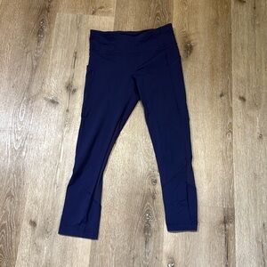 Lululemon Blue Cropped Leggings
